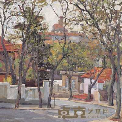 王少伦 风景 50×50cm